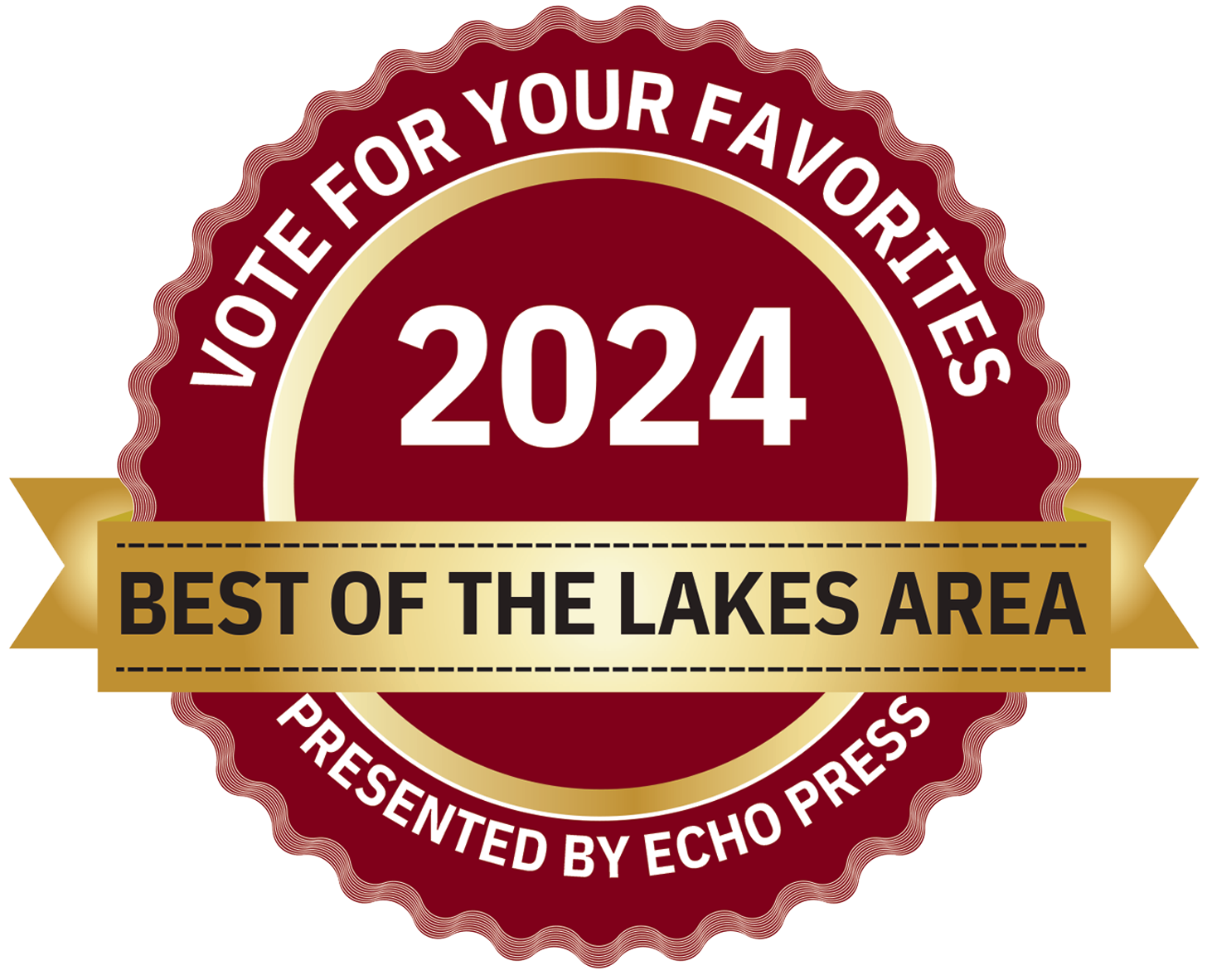 2024 Vote Seal Best Of Lakes