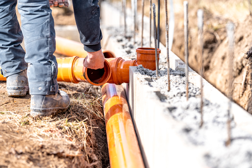 New Construction Plumbing Installation